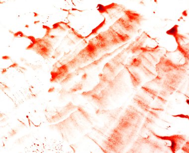 beyaz kağıt üzerine kırmızı kan damlaları