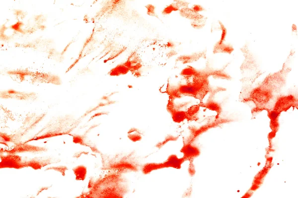Gotas Sangue Vermelho Papel Branco — Fotografia de Stock
