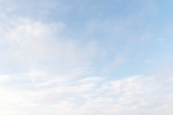 Krásná Modrá Obloha Mraky — Stock fotografie