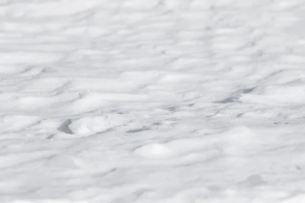 Sauberer Weißer Schnee Hintergrund — Stockfoto