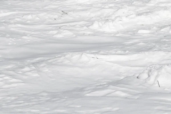 Pulito Sfondo Bianco Neve — Foto Stock