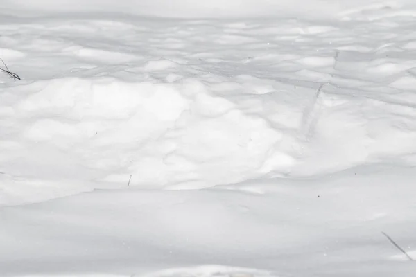Temiz Beyaz Kar Arka Plan — Stok fotoğraf
