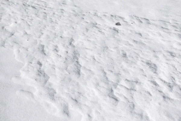 Ren Vit Snö Bakgrunden — Stockfoto