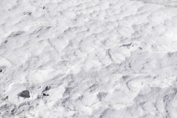 きれいな白い雪の背景 — ストック写真
