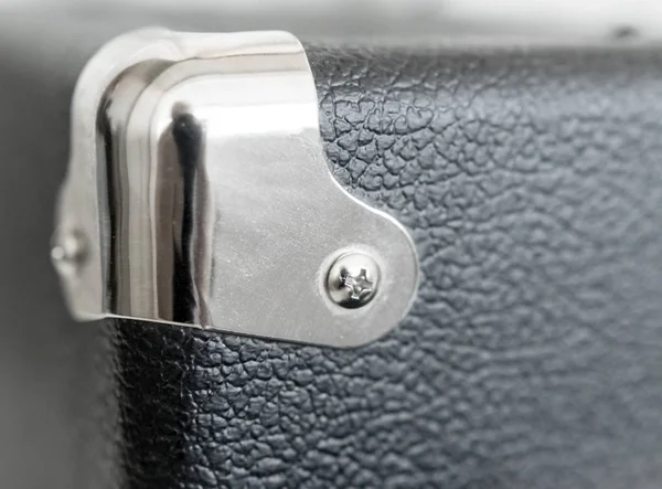 Metal Corner Suitcase — Stock Photo, Image