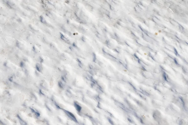 Textuur Van Witte Sneeuw Kan Worden Gebruikt Voor Achtergrond — Stockfoto