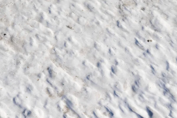 Текстура Белого Снега Использована Фона — стоковое фото