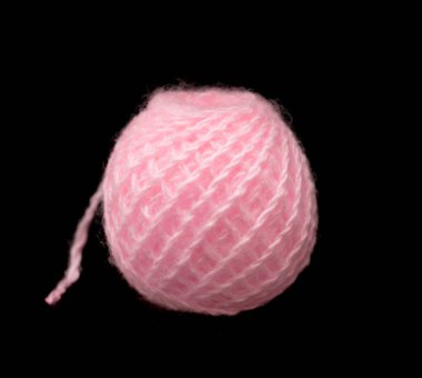 siyah bir zemin üzerine parlak yün konu arapsaçı