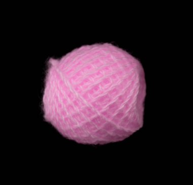 siyah bir zemin üzerine parlak yün konu arapsaçı