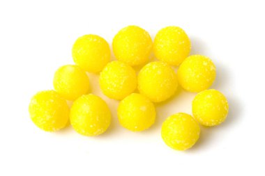 sarı şeker şeker beyaz yuvarlak