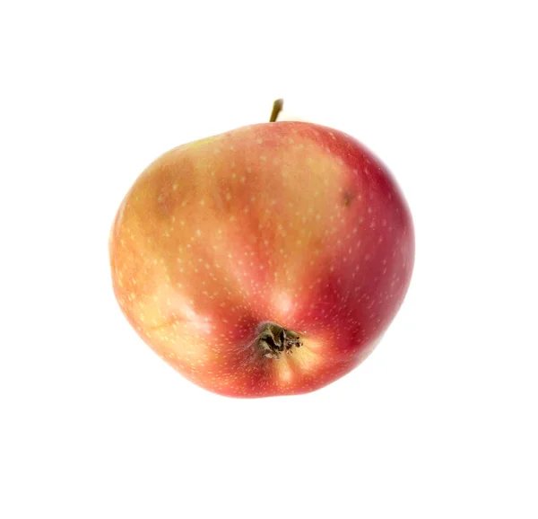 白色背景的成熟苹果 — 图库照片