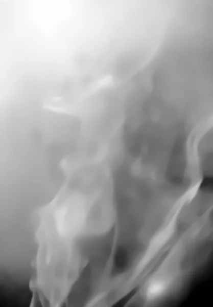 Fumaça Abstrata Vapor Preto — Fotografia de Stock