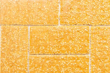 beyaz zemin üzerine susam kraker tanımlama bilgileri