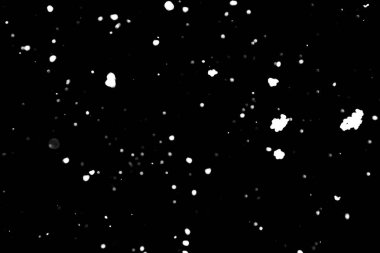 siyah kar bokeh arka plan üzerinde beyaz noktalar