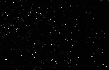 Kar fırtınası doku. Siyah arka plan, ışıkları bokeh vurdu kar taneleri havada uçan