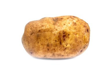Beyaz arka plan üzerinde Patates yumru