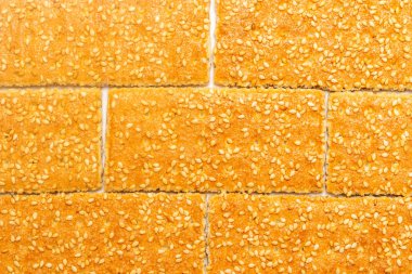 beyaz zemin üzerine susam kraker tanımlama bilgileri