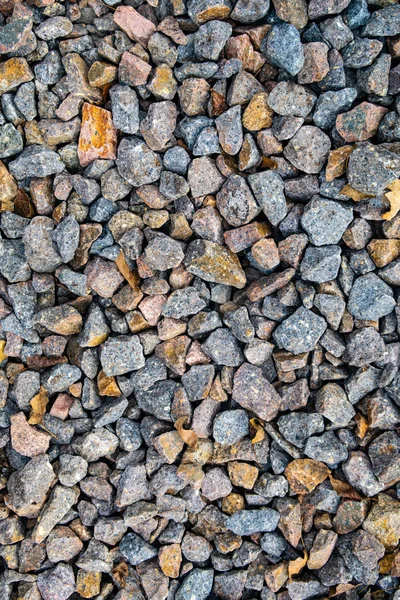 Drogi Kruszony Kamień Drogowy — Zdjęcie stockowe