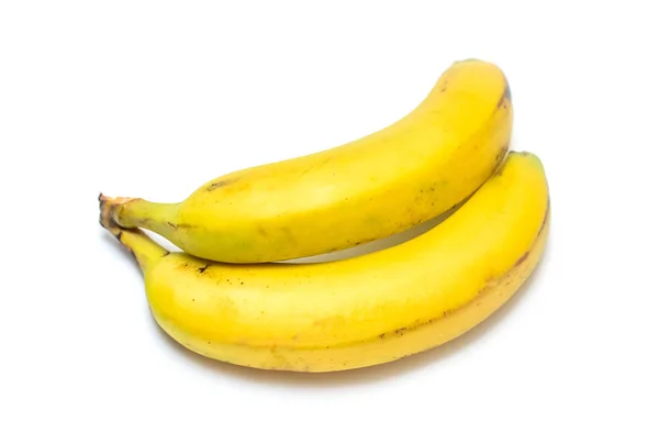 Banane Sfondo Bianco — Foto Stock