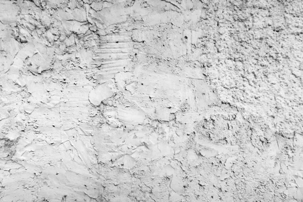 Old Rough White Concrete Wall Background — Stock Photo, Image