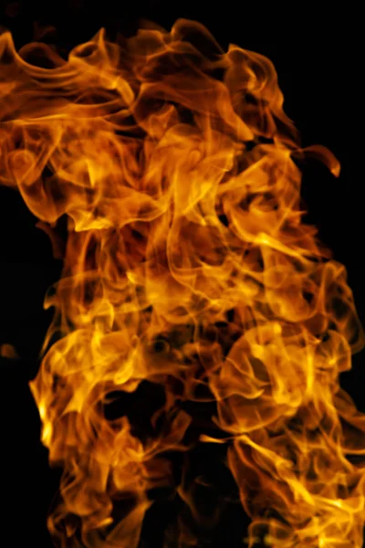 alevler siyah arkaplanda