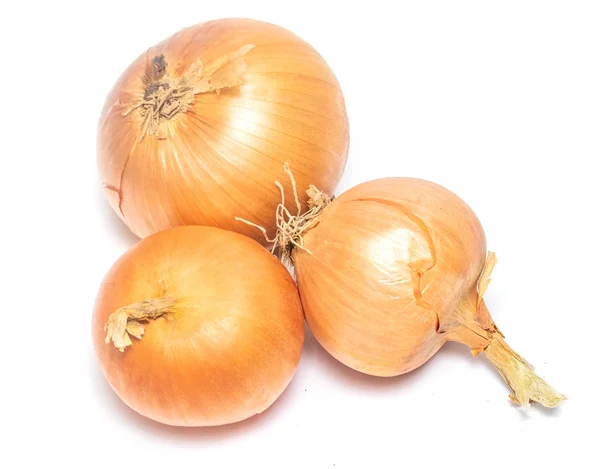 Onions White Background — Stock Photo, Image