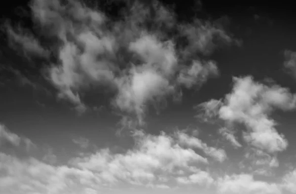 Clouds Black Background — Stock Photo, Image