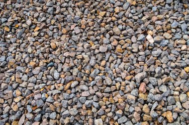 tam kare görünümü yol ezilmiş taş yol