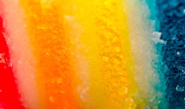 beyaz bir arka plan üzerinde parlak şeker marmelat