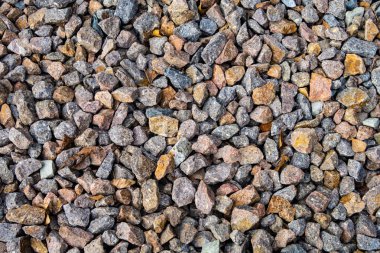 tam kare görünümü yol ezilmiş taş yol