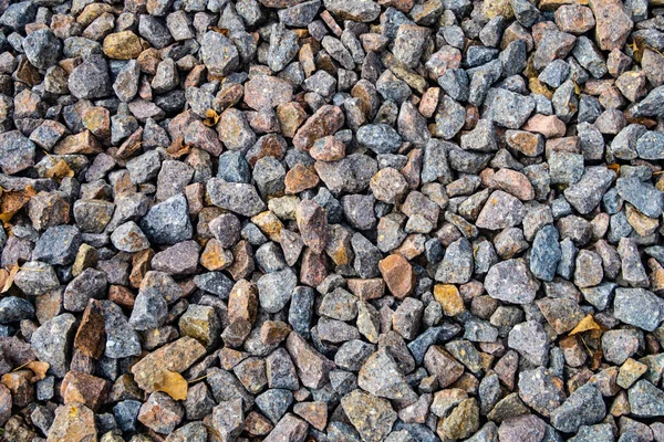 Full Frame View Road Crushed Stone Road — Stock Photo, Image