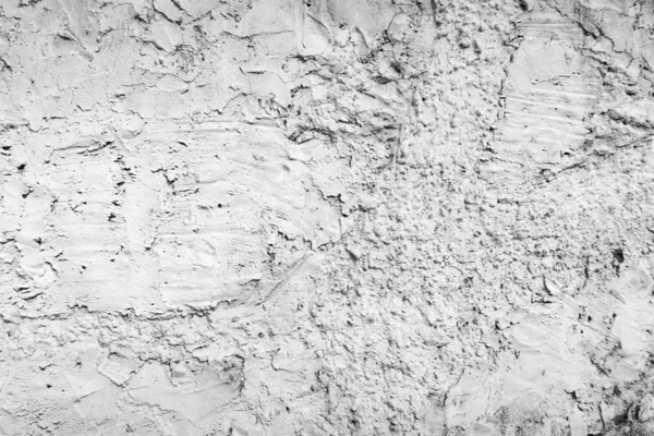 Old Rough White Concrete Wall Background — Stock Photo, Image