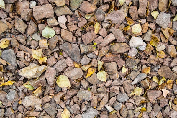 Volledige Frame Zicht Weg Gemalen Stenen Weg — Stockfoto