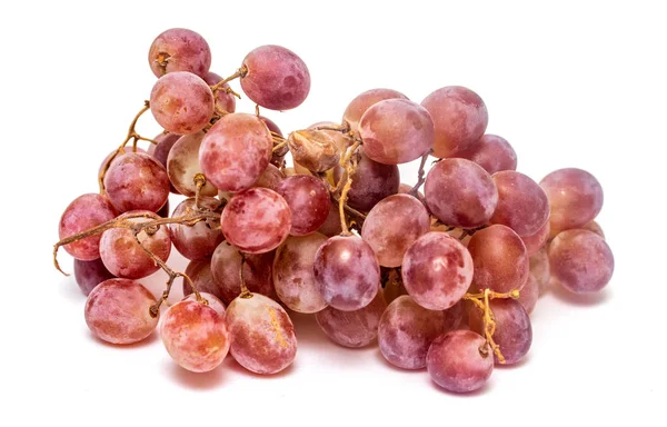 Rijpe Tros Druiven Een Witte Achtergrond — Stockfoto