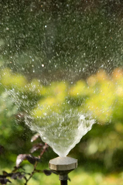 Desenfocado Salpicaduras Agua Gotas Borrosas Bokeh Naturaleza — Foto de Stock