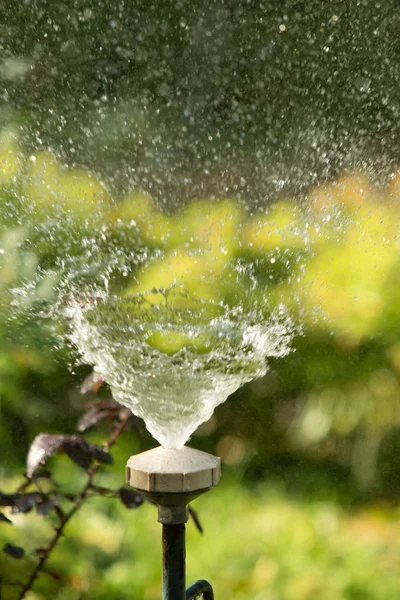 Desenfocado Salpicaduras Agua Gotas Borrosas Bokeh Naturaleza —  Fotos de Stock