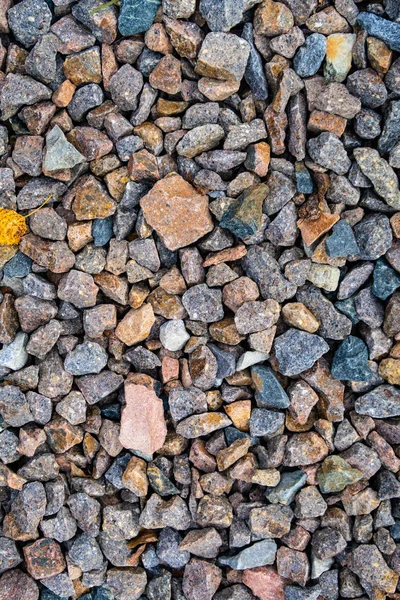Full Frame View Road Crushed Stone Road — Stock Photo, Image