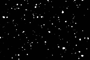 siyah kar bokeh arka plan üzerinde beyaz noktalar