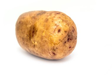 Beyaz arka plan üzerinde Patates yumru