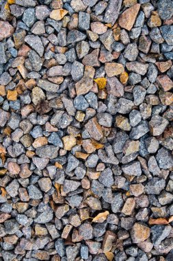 tam kare görünümü yol ezilmiş taş yol