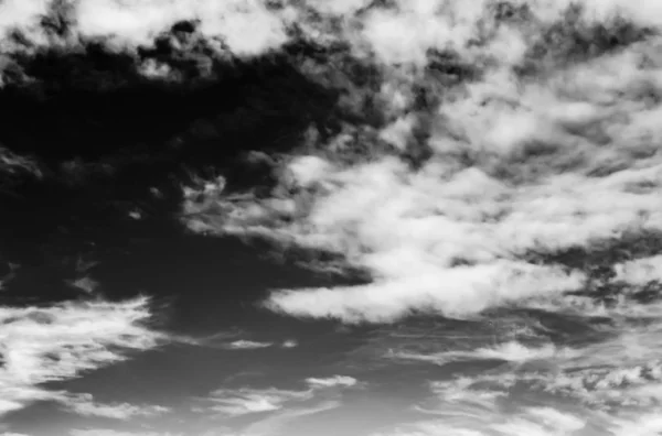 Clouds Black Background — Stock Photo, Image