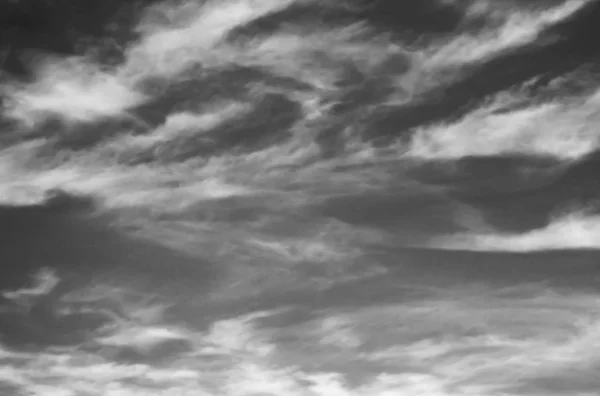 Clouds Black Background — Stock Photo, Image