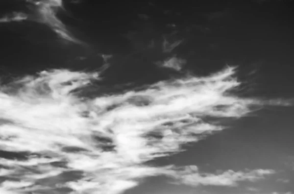 Clouds Black Background — Stock Photo, Image