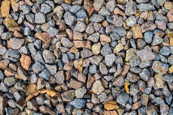 Full Frame View Road Crushed Stone Road — Stock Photo, Image