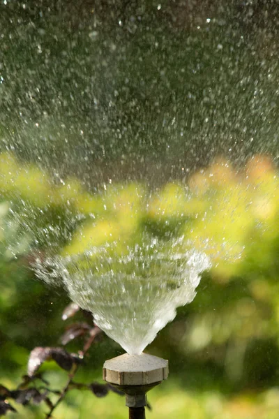 Desenfocado Salpicaduras Agua Gotas Borrosas Bokeh Naturaleza — Foto de Stock