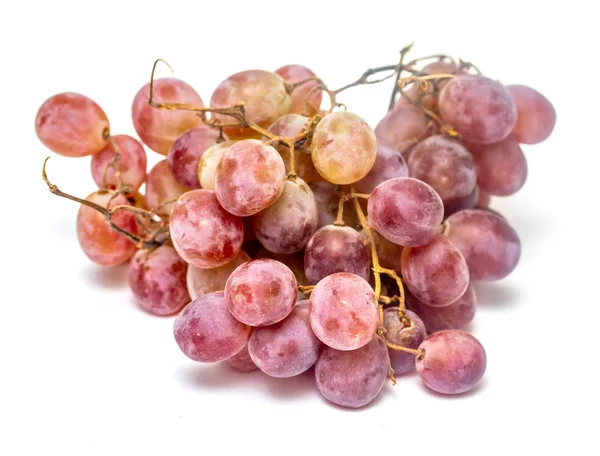 Ripe Bunch Grapes White Background — Stock Photo, Image