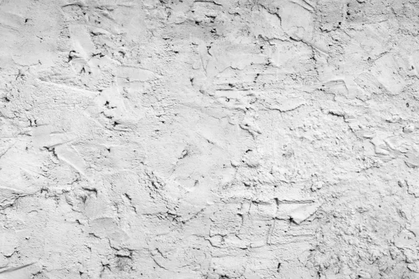 Old Rough White Concrete Wall Background — Stock Photo, Image