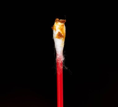 kirli kulaklar için pamuk temizleme bezi