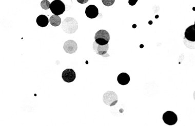 beyaz bir arka planda soyutlama siyah bokeh