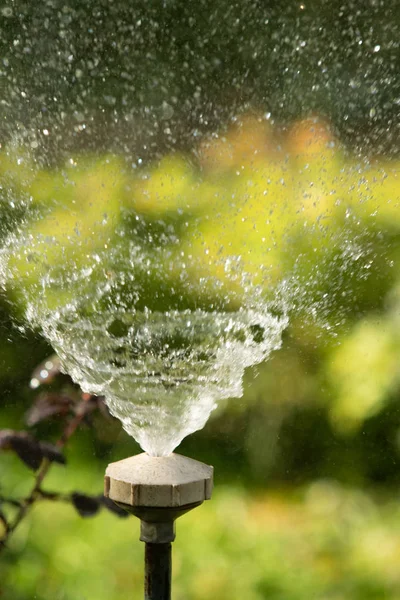 Desenfocado Salpicaduras Agua Gotas Borrosas Bokeh Naturaleza —  Fotos de Stock